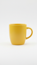 Pop Yellow oversized ceramic mug